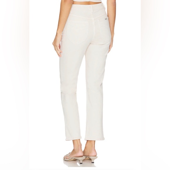 Rolla’s Original High Rise Straight Jeans, Off-White, Size 26 - Picture 10 of 11